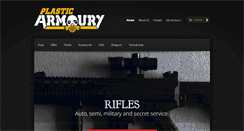 Desktop Screenshot of plasticarmoury.com